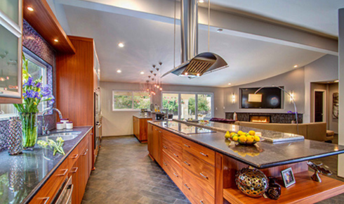 open floor plan design